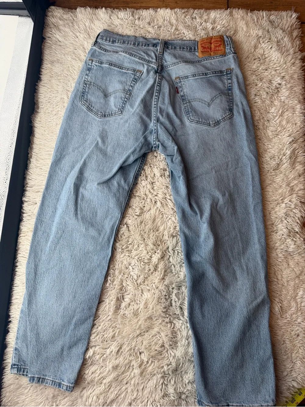 Levi's Men’s 541 Light Blue Relaxed Fit Jeans 33/30